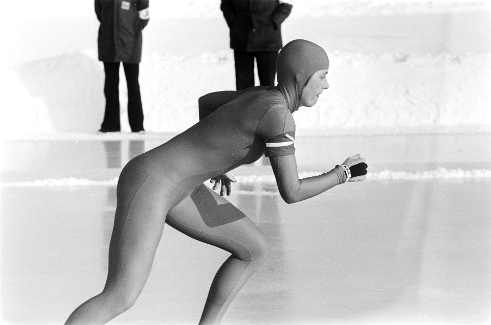 Nederlandse kampioenschappen schaatsen Heerenveen dames, heren, allround heren , Bestanddeelnr 930-0915
