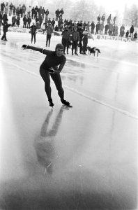 Nederlandse kampioenschappen schaatsen Heerenveen dames, heren, allround heren , Bestanddeelnr 930-0917