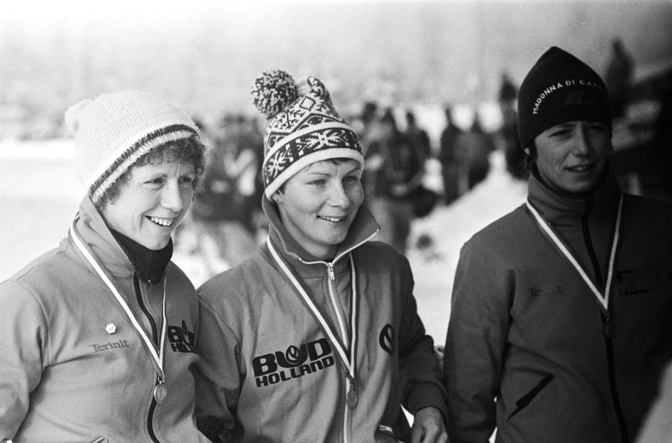 Nederlandse kampioenschappen schaatsen Heerenveen dames, heren, allround heren , Bestanddeelnr 930-0918