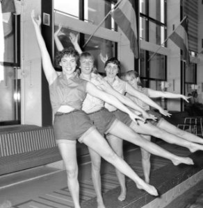 Nederlandse kampioenschappen kunstzwemmen, ZAR werd kampioen, de dames van ZAR, Bestanddeelnr 917-7805