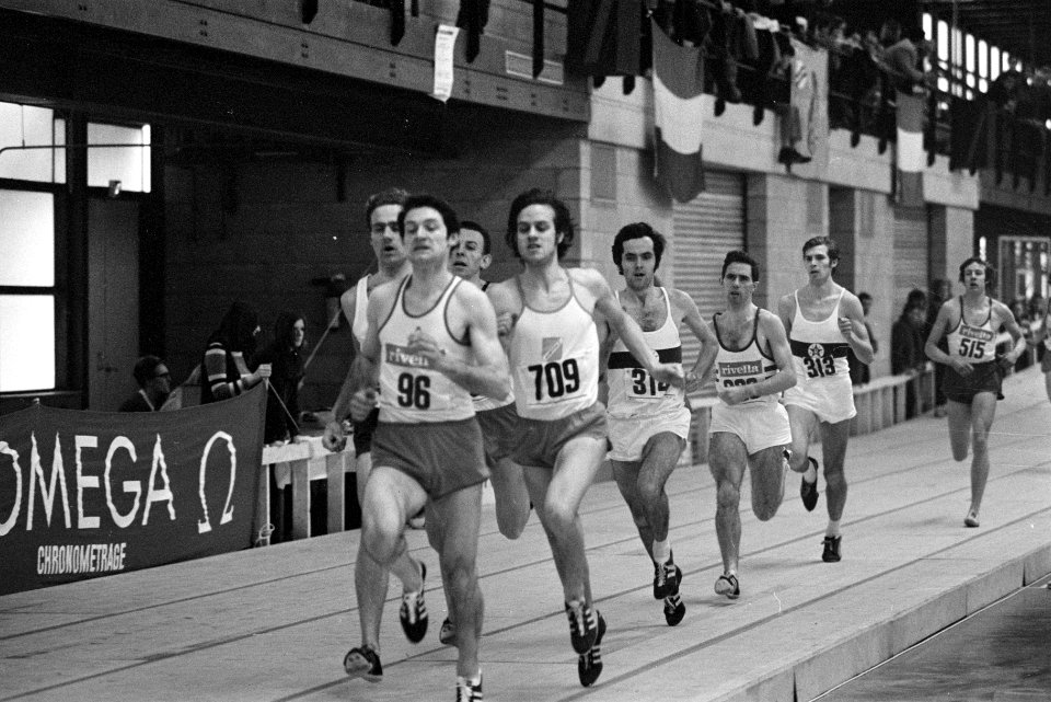 Nederlandse kampioenschappen indooratletiek, in Energiehal, Rotterdam, Bestanddeelnr 924-2861