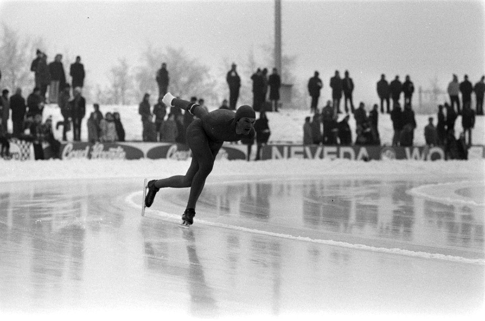 Nederlandse kampioenschappen schaatsen Heerenveen dames, heren, allround heren , Bestanddeelnr 930-0921