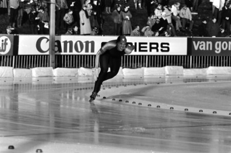 Nederlandse kampioenschappen schaatsen dames allround in Assen Joke van Rijssel, Bestanddeelnr 931-2509