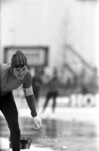 Nederlandse kampioenschappen schaatsen dames en heren te Deventer. 1.2 Rieneke D, Bestanddeelnr 923-1528