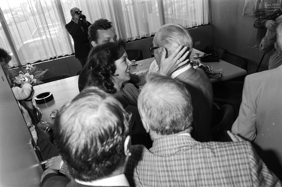 Ned. echtparen die de kaping van het schip Achille Lauro mee hebben gemaakt, hee, Bestanddeelnr 933-4542