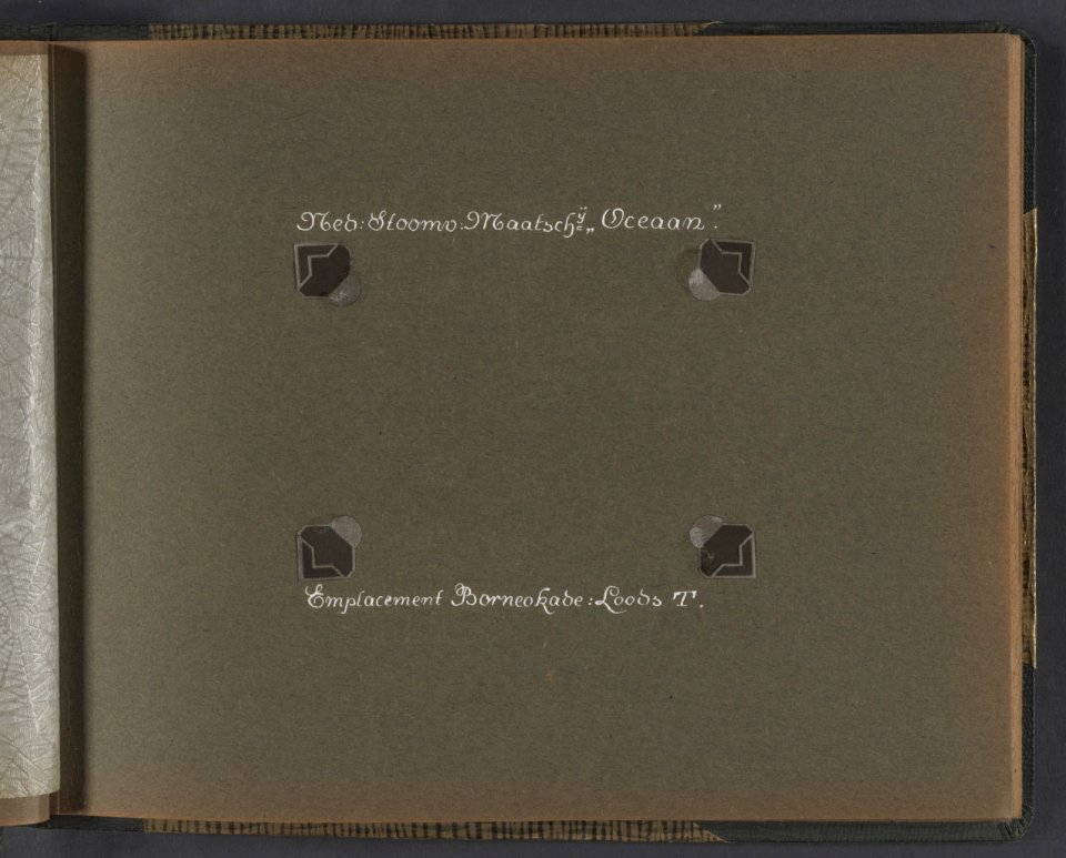 Ned. Stoomv. Maatschappij Oceaan Emplacement Borneokade Loods T. (foto ontbr…, Bestanddeelnr 813 11