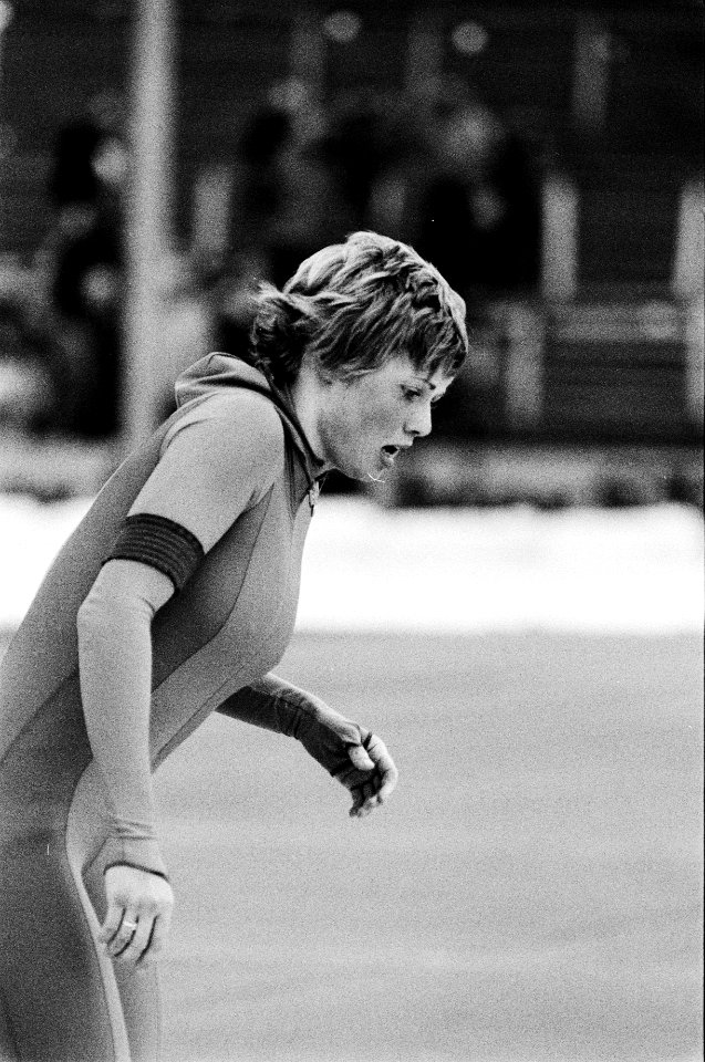 Nederlandse kampioenschappen schaatsen dames allround in Den Haag Ria Visser ri, Bestanddeelnr 930-6119