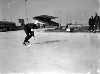 Nederlandse kampioenschappen schaatsen dames allround in Deventer Stien Kaiser , Bestanddeelnr 916-1473