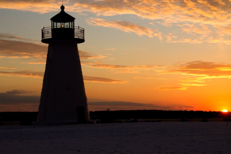 Ned Point Light Sunset 2