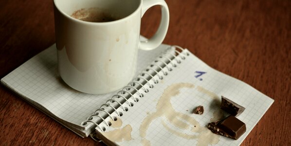 Coffee cup break write down