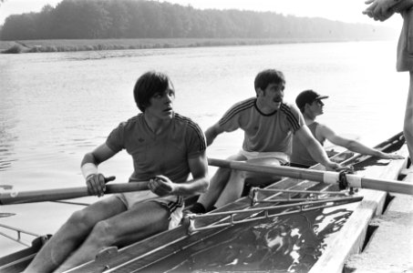 Nedederlands kampioenschappen roeien op Bosbaan Amsterdam Nederlands kampioen 2, Bestanddeelnr 929-8167
