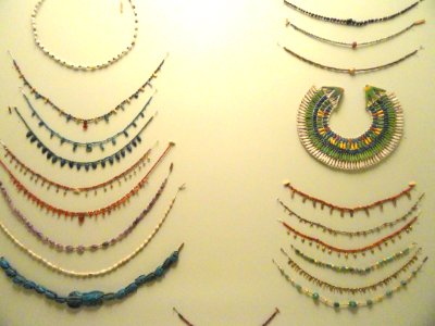 Necklaces, Egypt, various periods - Royal Ontario Museum - DSC09746