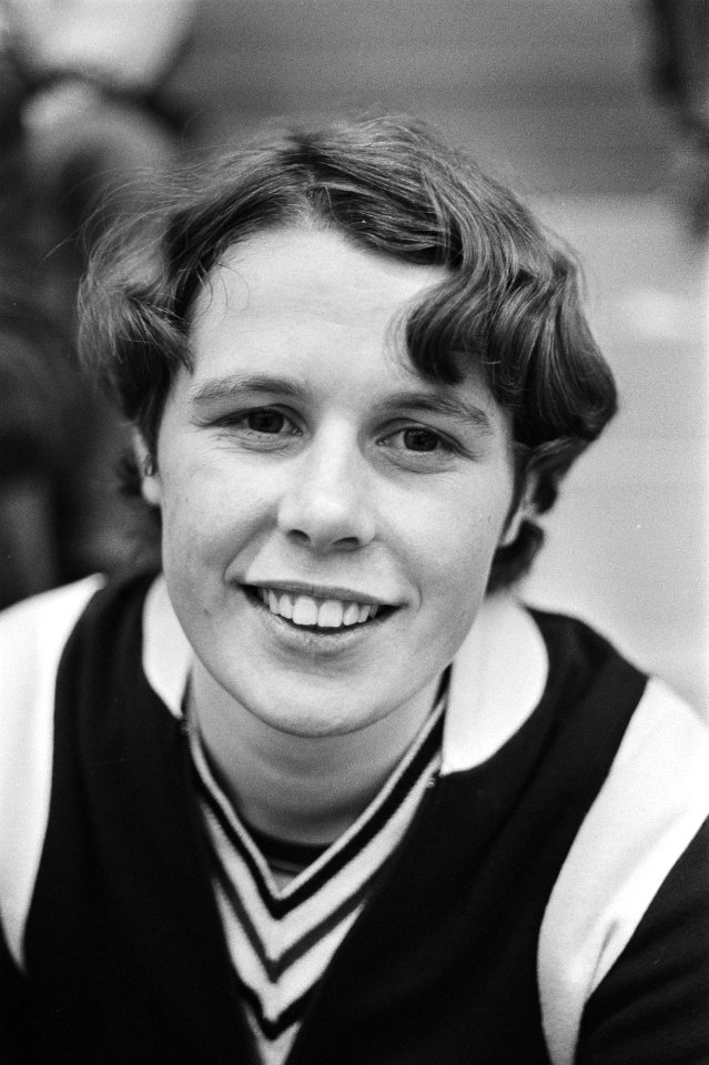 Nederlandse kampioenschappen badminton (Utrecht) Joke van Beusekom , kop, Bestanddeelnr 928-9325