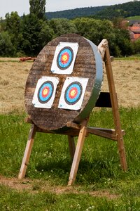 Archery meeting arch photo