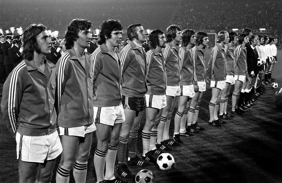 Nederland tegen Oostenrijk 1-1 Oranje spelers, Bestanddeelnr 927-0878