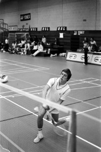 Nederlandse kampioenschappen badminton (Utrecht) De Ridder (Nederlands kampioen, Bestanddeelnr 928-9327