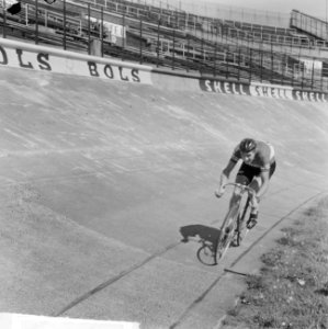 Nederlandse kampioenschappen achtervolging, Peter Post actie, Bestanddeelnr 918-0694