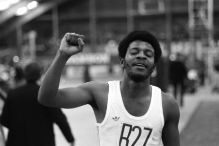 Nederlandse Indoor atletiekkampioenschappen in Zwolle Roy Sedoc na record versp, Bestanddeelnr 930-1052