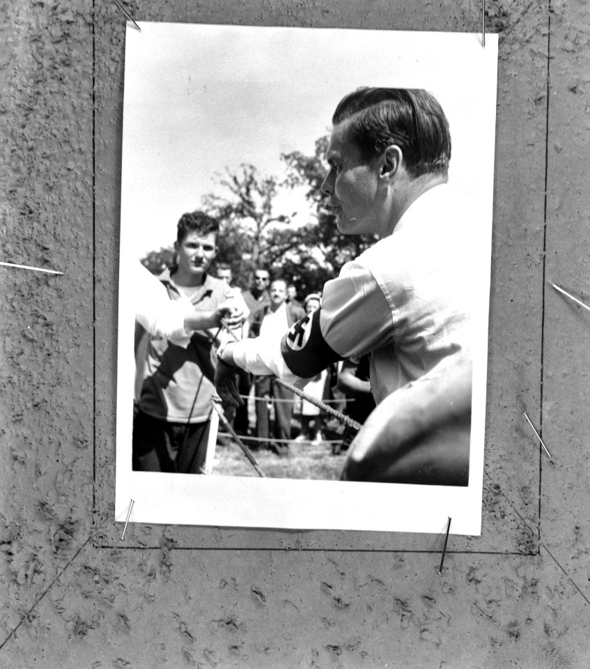 Nazi-leider Lincoln Rockwell doodgeschoten, Bestanddeelnr 920-6389