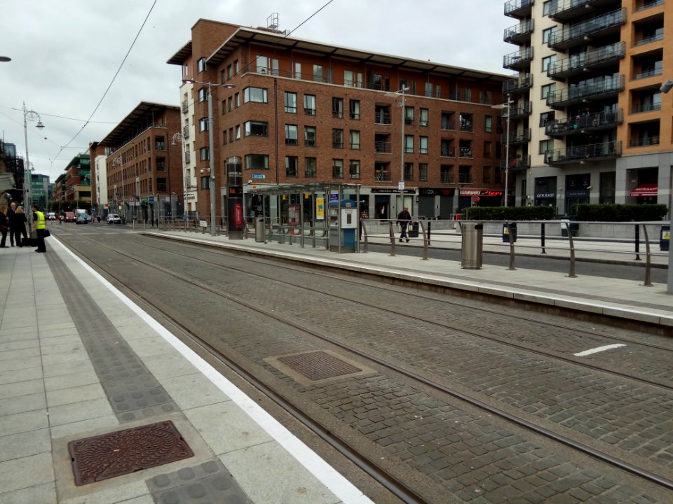 NCI Mayor's Square LUAS stop