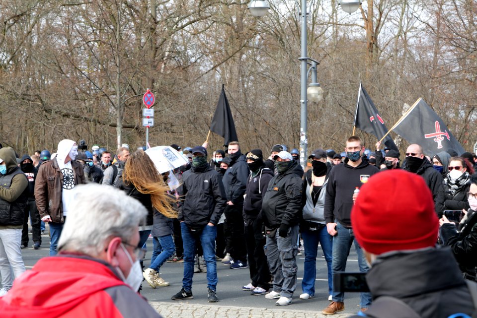 Nazi protest Berlin 2021-03-20 35