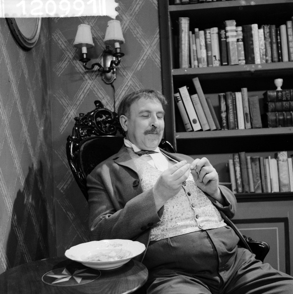NCRV-eenakter Een man van gewicht , Hans Tiemeyer, Bestanddeelnr 912-0991