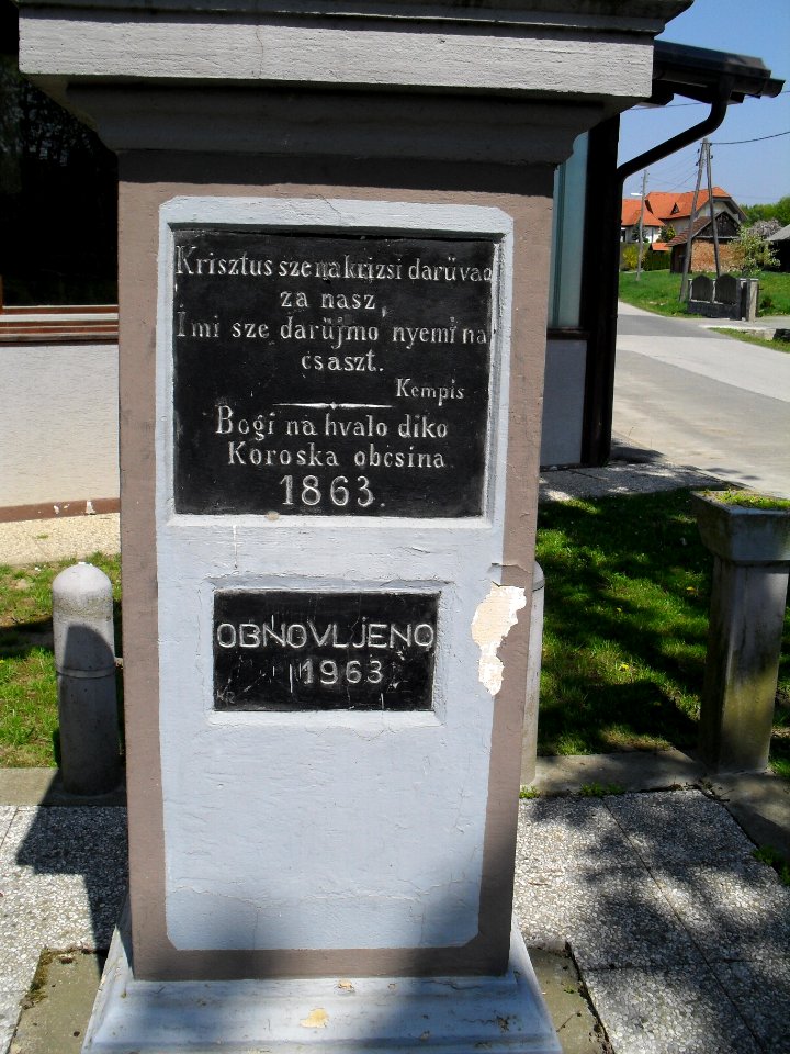 Natpis kriza, Korovci
