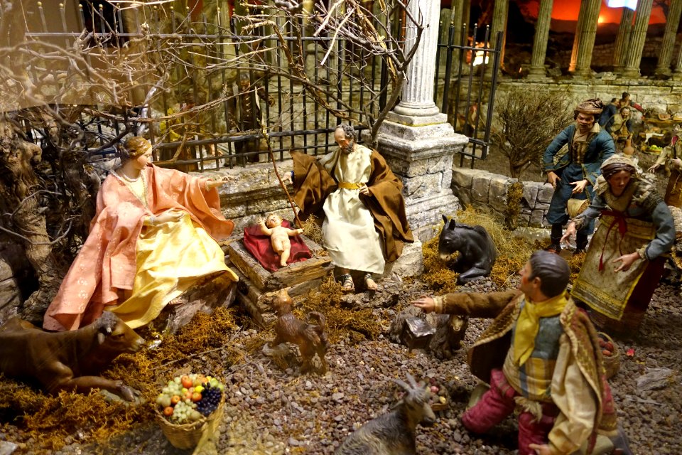 Nativity scenes of Naples - Museo Nacional de Artes Decorativas - Madrid, Spain - DSC08418