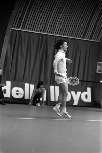 Nationale tenniskampioenschappen overdekte banen Amsterda finalist Jan Hordijk i, Bestanddeelnr 927-7598