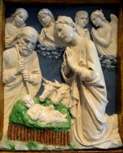 Nativity by Luca della Robbia - National Gallery of Art, Washington - DSC08609