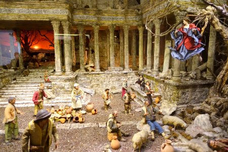 Nativity scenes of Naples - Museo Nacional de Artes Decorativas - Madrid, Spain - DSC08420