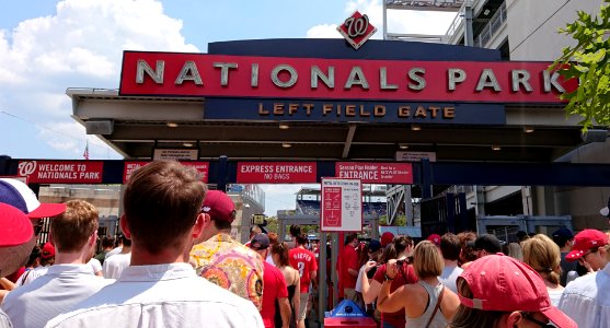 Nationals Park - left field gate