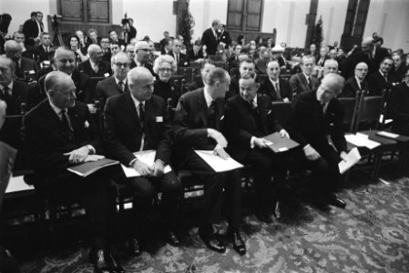 NATO Parlement bijeen in Ridderzaal, Den Haag overzicht, Bestanddeelnr 923-9974