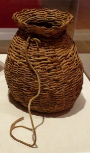 Native Hawaiian bait basket, c. 1900, Grace Hudson Museum photo