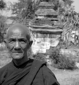 Buddhist spirituality monk photo