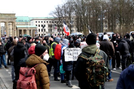 Nazi protest Berlin 2021-03-20 13