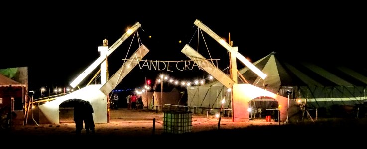 NaWaKa 2018 - subcamp Aan de gracht entrance