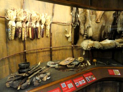 Native American display - Springfield Science Museum - Springfield, MA - DSC03435