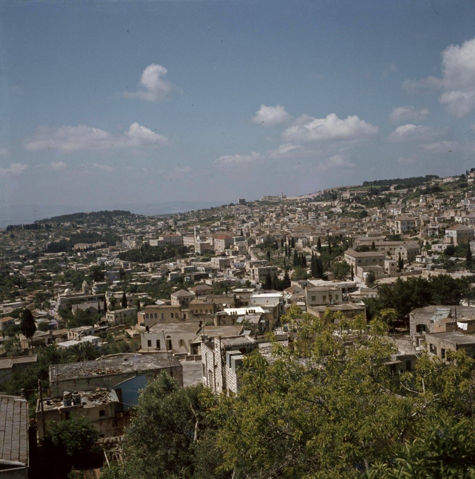 Nazareth Gezicht over de stad, Bestanddeelnr 255-9245