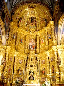Navarrete - Iglesia de Santa María de la Asunción, retablo mayor 01