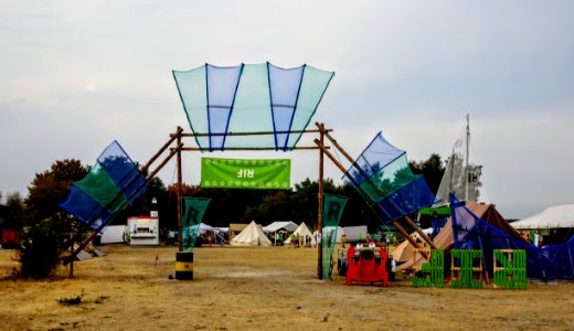 NaWaKa 2018 - subcamp rif entrance