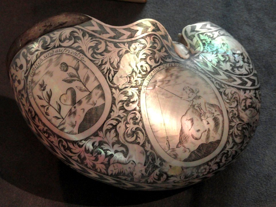 Nautilus goblet, Germany, acquired 1830 - National Museum of Finland - DSC04266