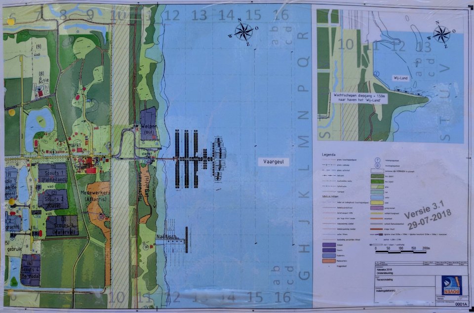 NaWaKa 2018 - map of the harbor
