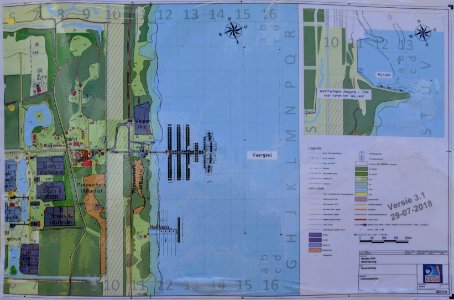 NaWaKa 2018 - map of the harbor