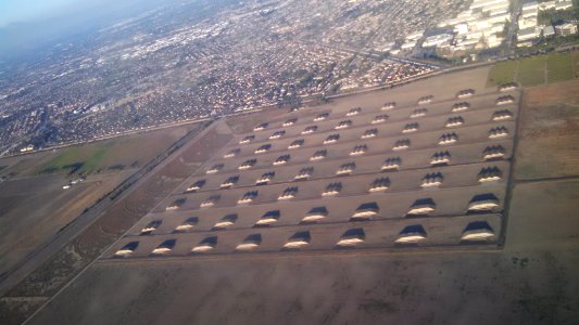 Naval station seal beach from air, another view