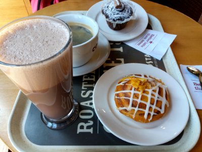 Neasden - Costa Coffee breakfast