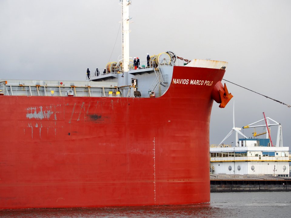 Navios Marco Polo, IMO 9454280, Mercuriushaven, Port of Amsterdam pic1