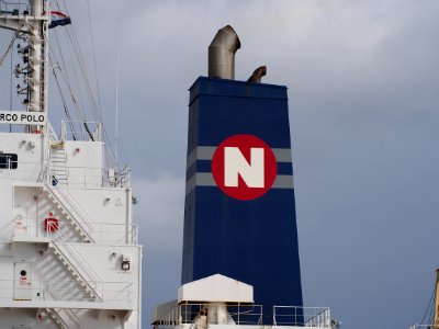 Navios Marco Polo, IMO 9454280, Noordzeekanaal, Port of Amsterdam pic3