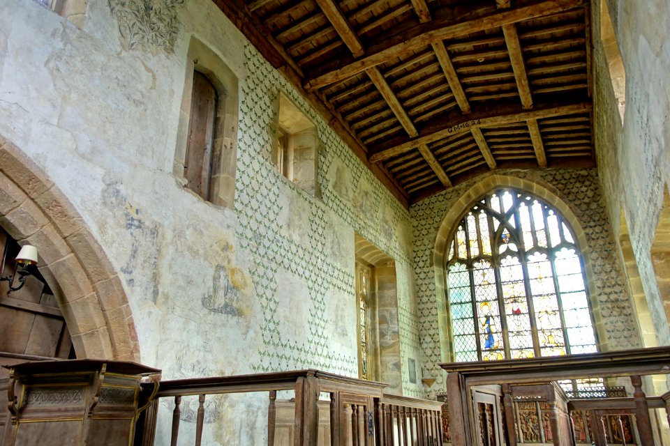 Nave - Chapel of St Nicholas, Haddon Hall - Bakewell, Derbyshire, England - DSC02541