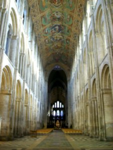 Nave, looking East, Ely Cathedral photo